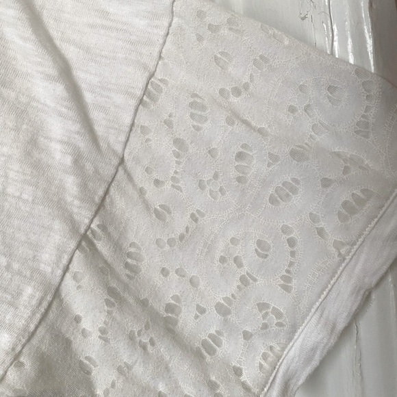 Jones New York Lace White Short sleeve top Size 2X - Picture 6 of 7